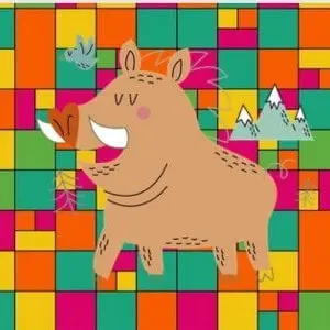 Le sanglier qui voulait changer de couleur (4-7ans)_Ceyzérieu