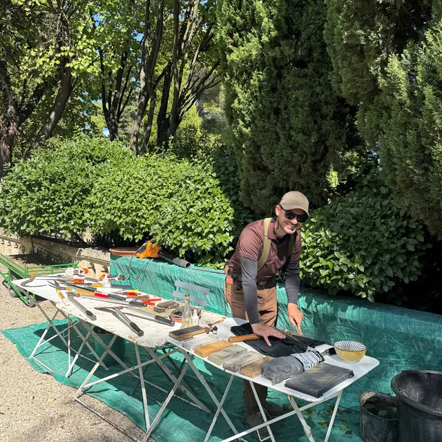 Rencontre avec le jardinier de l'Abbaye Saint-André_Villeneuve-lez-Avignon
