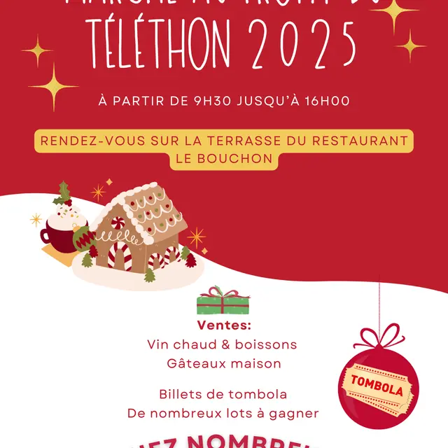 Marché téléthon 2025_Bauduen