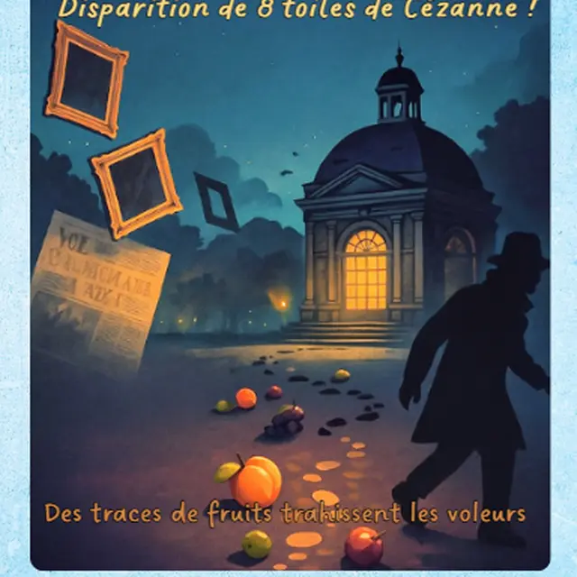 Enquête de haut vol, disparition de 8 toiles de Cezanne_Aix-en-Provence