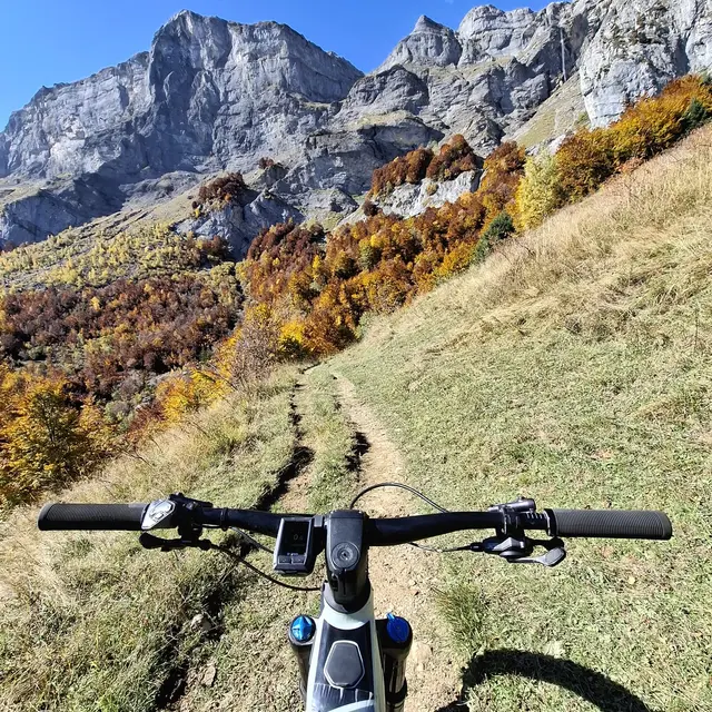 sentier VTT : les chalets de Coeur_Sallanches