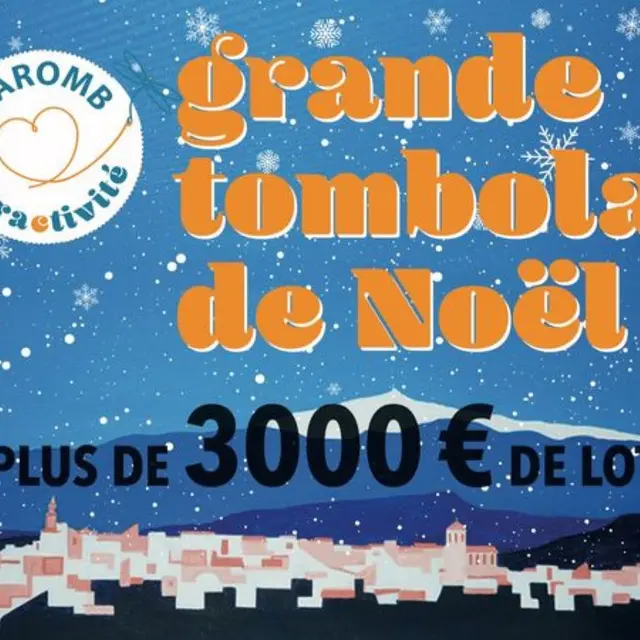 Grande tombola de Noël_Caromb