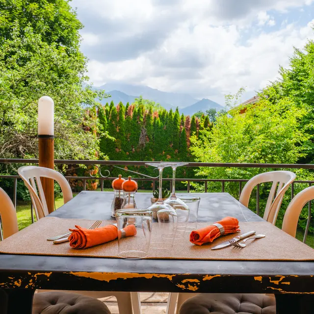 Restaurant Le Vieux Tilleul, La table