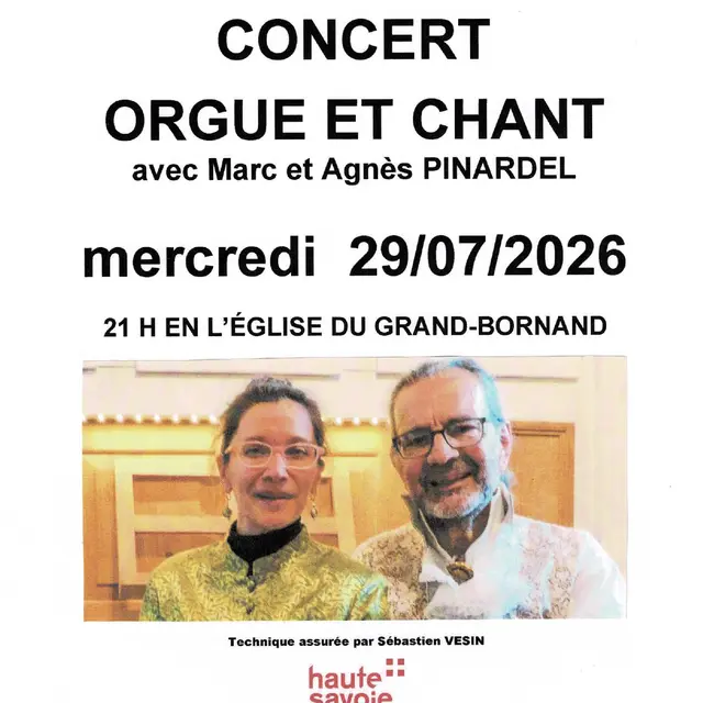 Concert d'orgue et de chant_Le Grand-Bornand