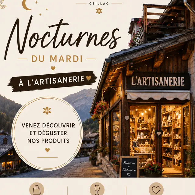Les nocturnes de l'Artisanerie_Ceillac