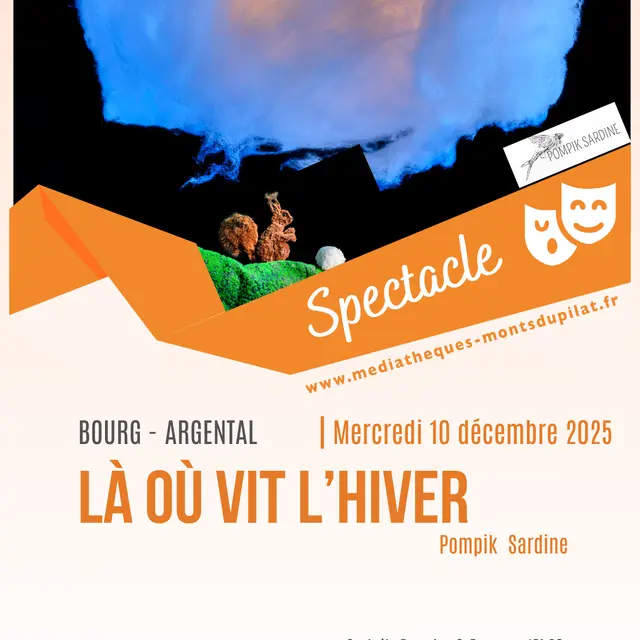 Spectacle musical Là où vit l'hiver_Bourg-Argental
