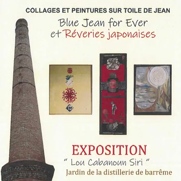 Exposition - Blue jean for ever et rêveries japonaises_Barrême