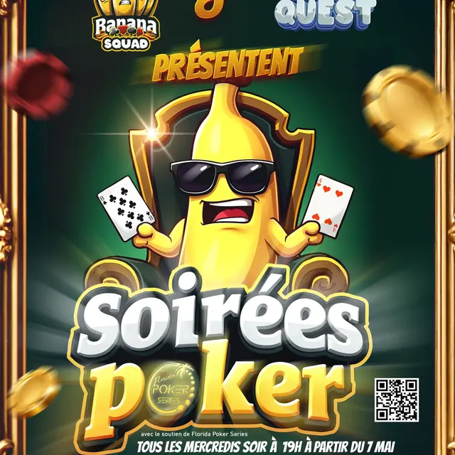 poster soirées banana squad