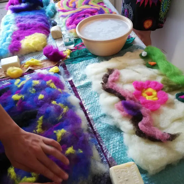 Atelier laine feutrée EMBRUN