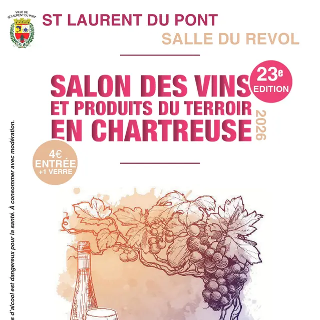 23ème Salon des vins de France et des produits du terroir de Chartreuse_Saint-Laurent-du-Pont