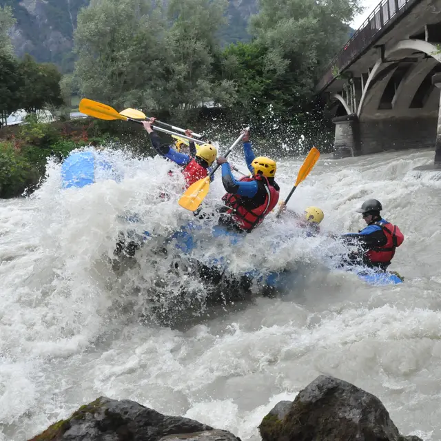 Rafting sur l'Arve