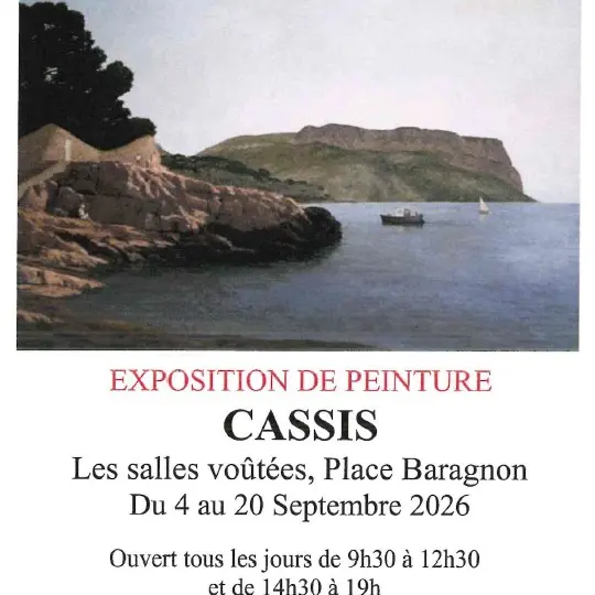 Exposition par Michel Gaudin aux Salles Voutées_Cassis