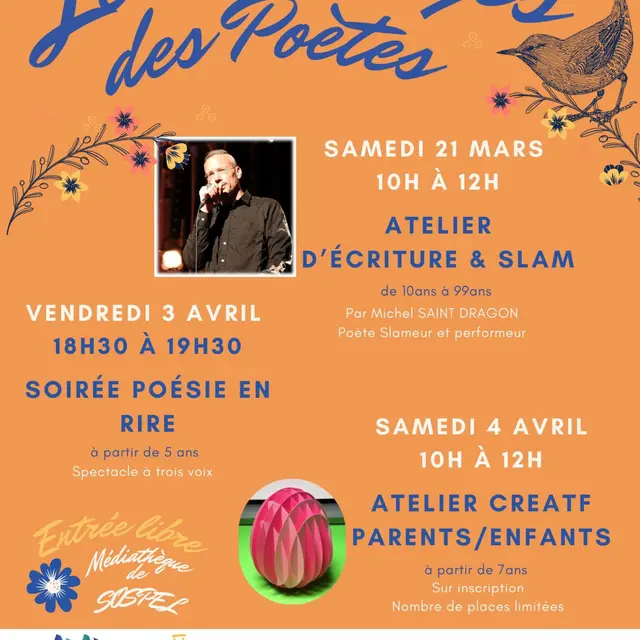 Printemps des poètes : Atelier créatif parents-enfants_Sospel