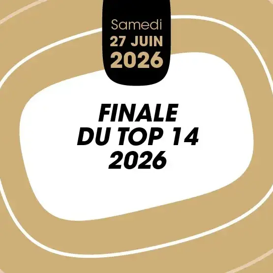 Finale du Top 14 en 2026 au Stade de France