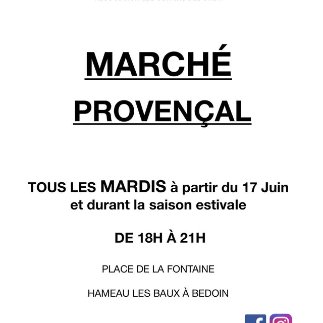 Marché provençal_Bédoin