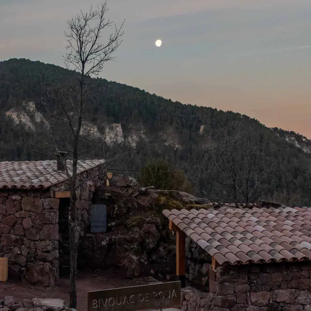 Randonnée lunaire et nuit au bivouac de Roua_Daluis