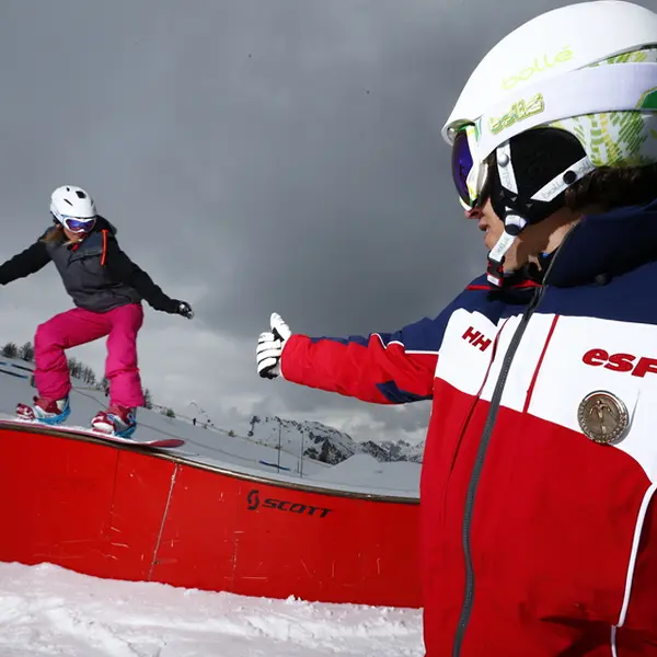 Cours de snowboard