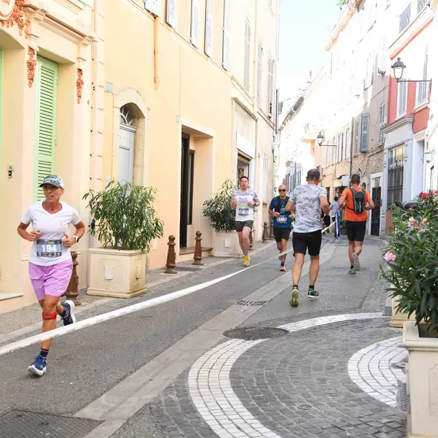 Reconnaissance du parcours de l'urban Trail_Le Cannet