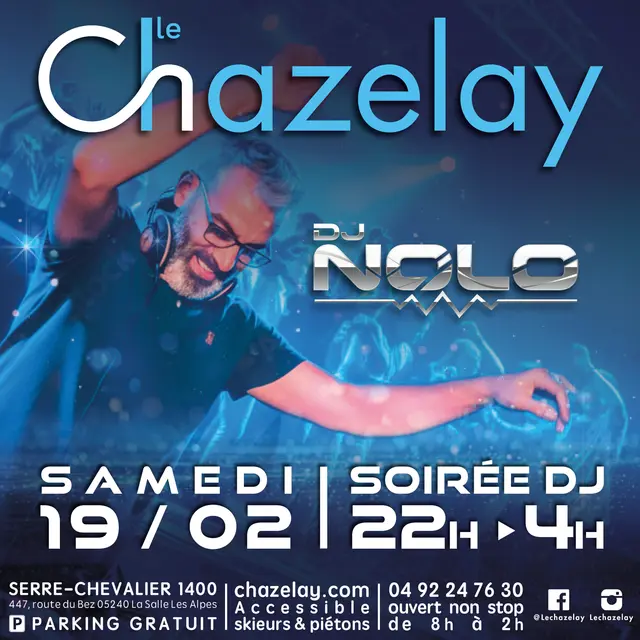 Soirée DJ au Chazealy_La Salle-les-Alpes