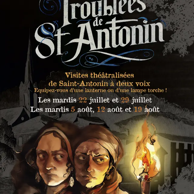 VISITE THÉÂTRALISÉE EN NOCTURNE : LES EAUX TROUBLÉES DE SAINT-ANTONIN_Saint-Antonin-Noble-Val