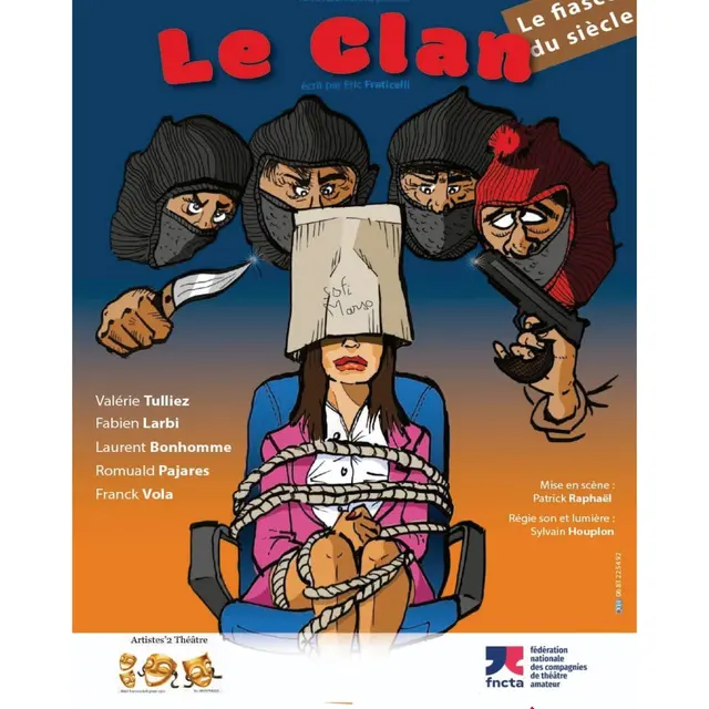 Au Théâtre Dimanche Le Clan_Le Plan de la Tour