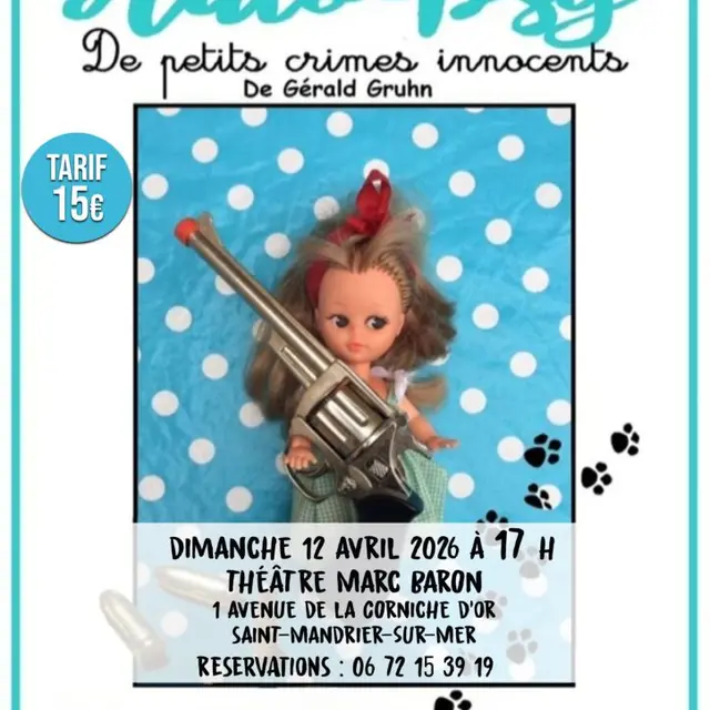 Théâtre - Auto-Psy : de petits crimes innocents_Saint-Mandrier-sur-Mer