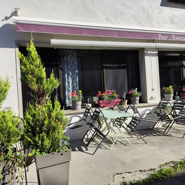 terrasse du Restaurant de la Halte