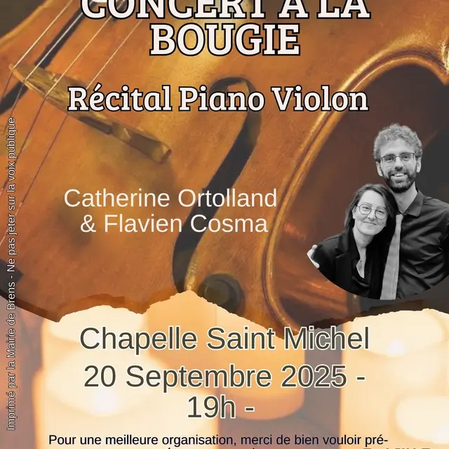 Concert à la bougie - Chapelle Saint Michel
