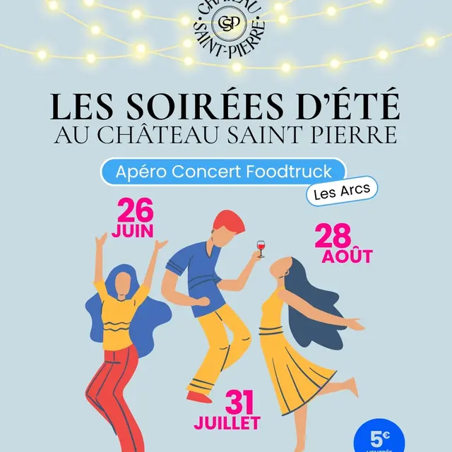 Chateau Saint Pierre - Les Soirées d'été - Cherry cheeks - Cheese Cantine_Les Arcs sur Argens