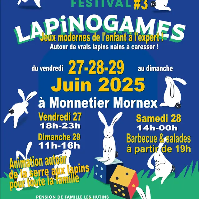 affiche lapinogames