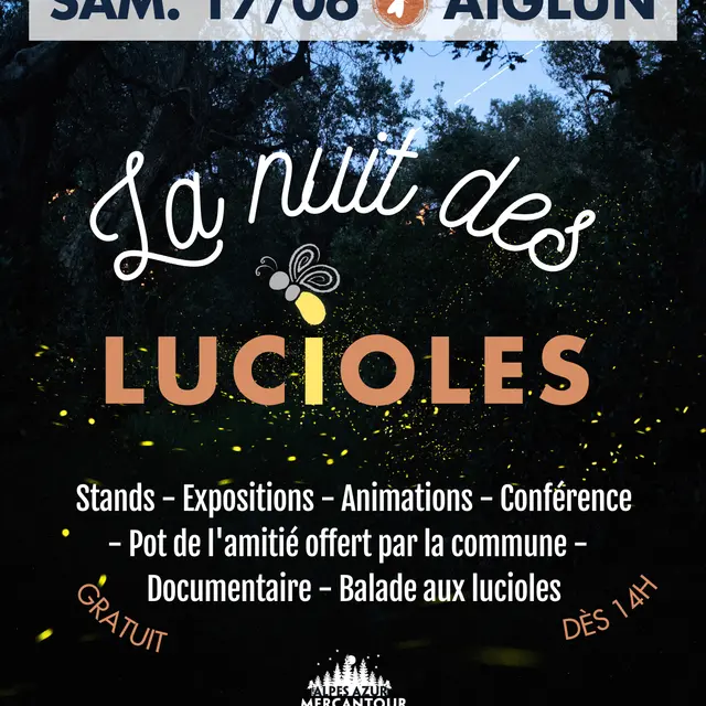 Nuit des Lucioles - Aiglun