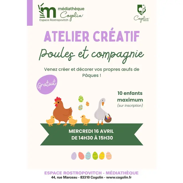 Atelier créatif 