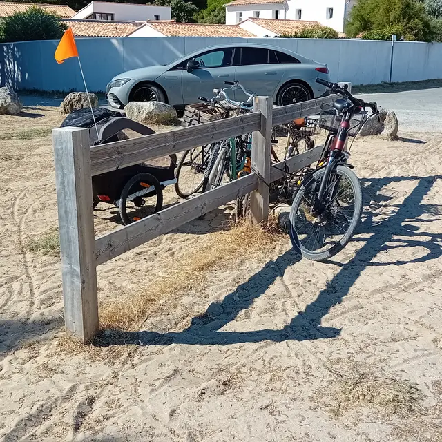 Barrière à vélos - Pointe de Grignon