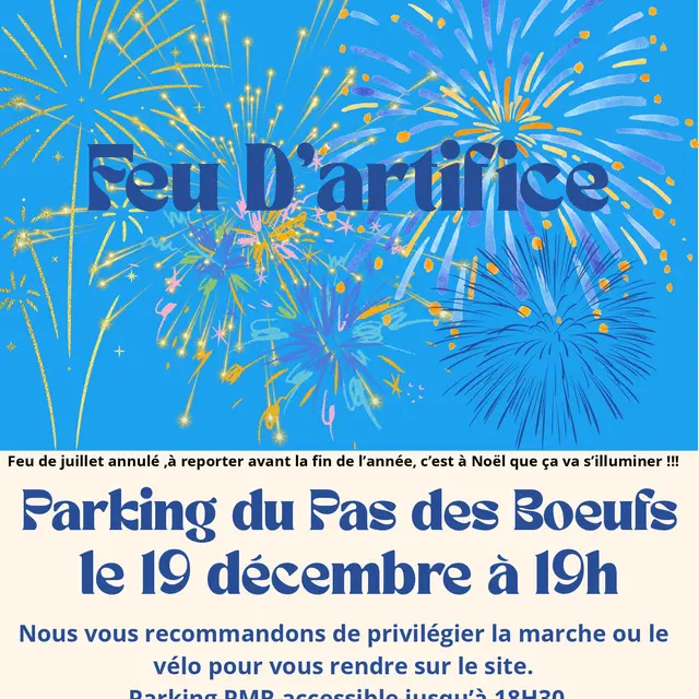 Feu d'artifice_Le Bois-Plage-en-Ré