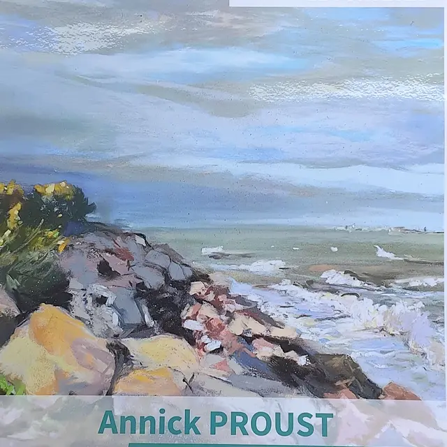 Exposition d'Annick PROUST à L'ANCRE Maritaise_Sainte-Marie-de-Ré