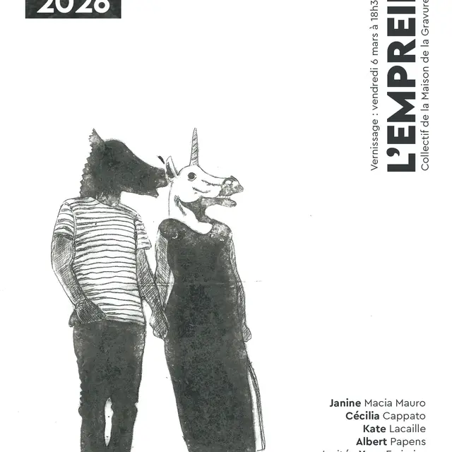 Exposition : Du geste à l'empreinte - gravures_Barjols