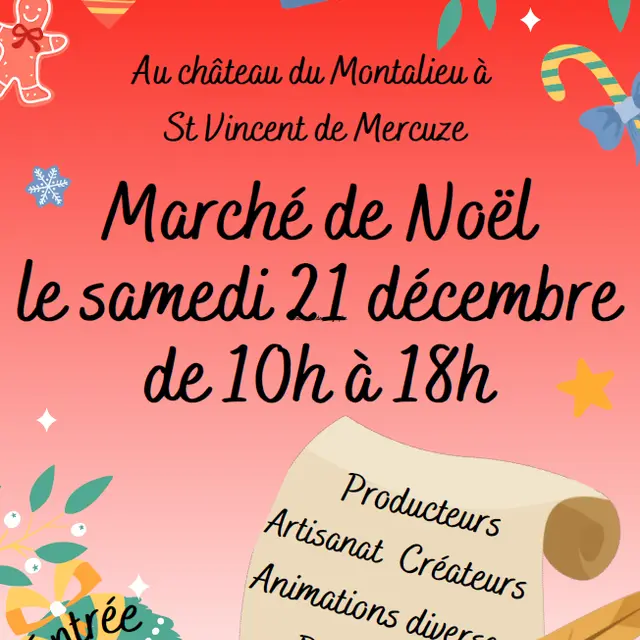 Marché de Noël - Saint-Vincent de Mercuze_Saint-Vincent-de-Mercuze