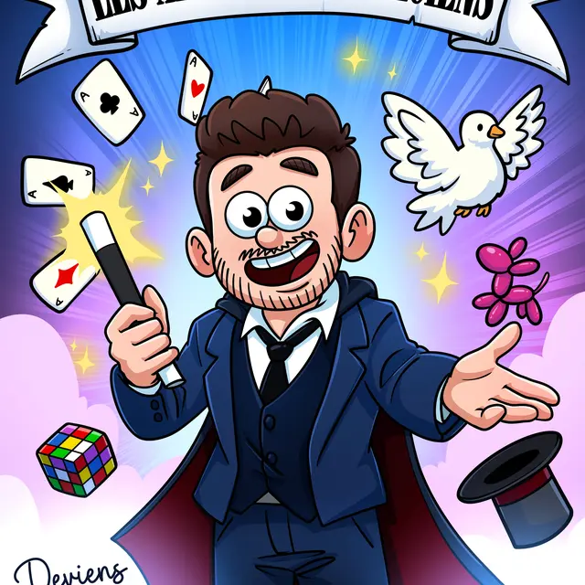 Les apprentis magiciens avec Thibault Del Corral