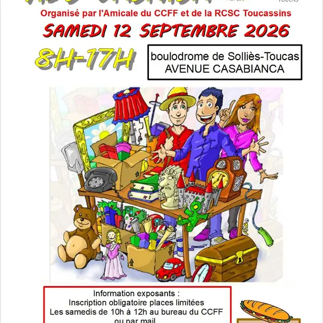 Vide greniers du CCFF
