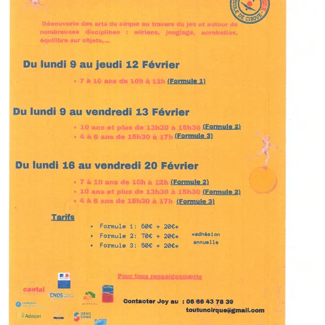 Stage de cirque_Aurillac