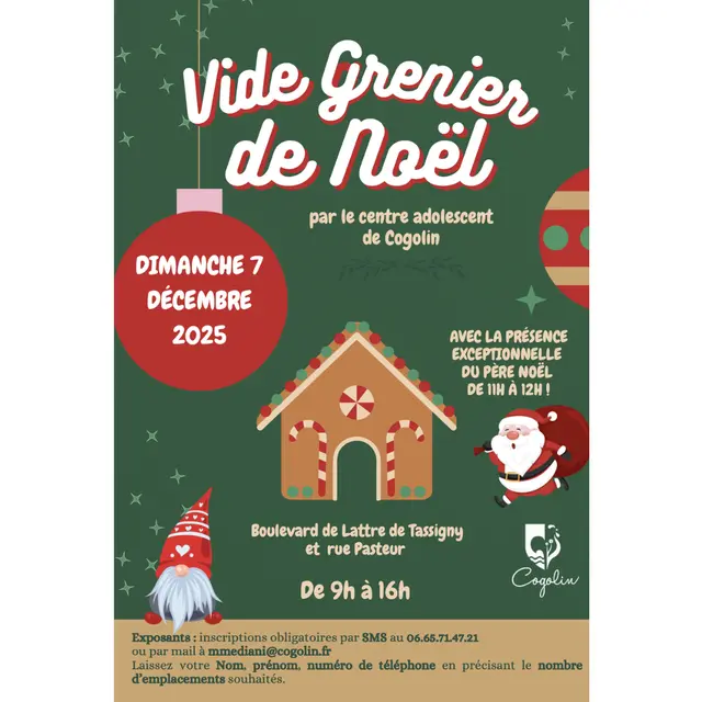 Vide grenier de Noël_Cogolin