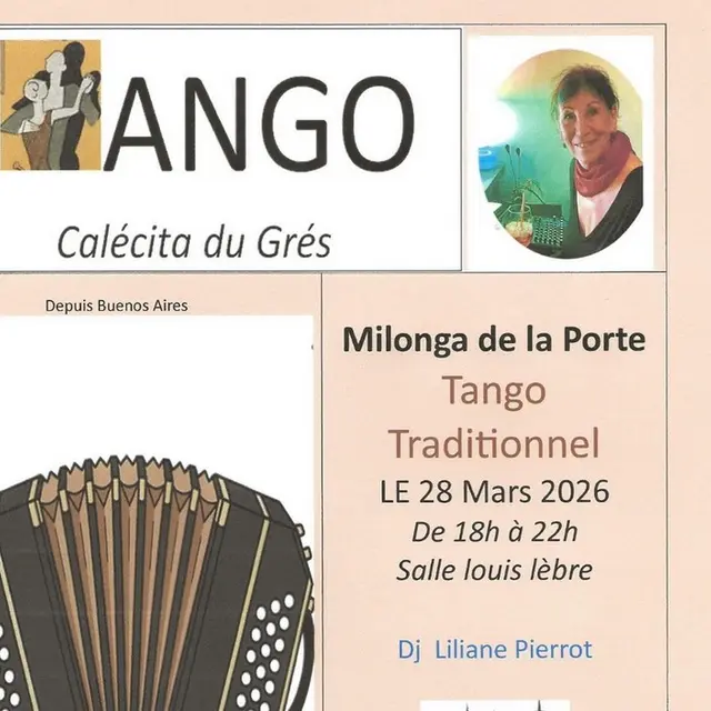 Soirée Milonga de la porte - Tango Traditionnel_Saint-Étienne-du-Grès