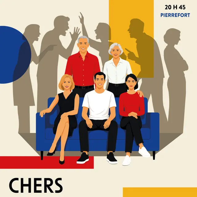 Théâtre - Chers parents (Pierrefort)_Pierrefort
