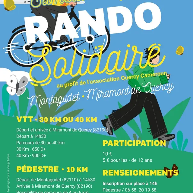 Randonnée solidaire entre Montagudet et Miramont-de-Quercy_Montagudet