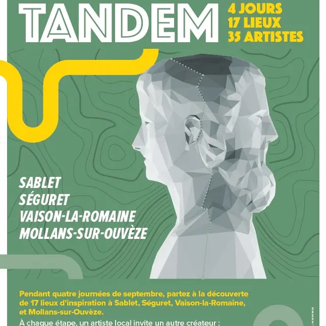 Parcours d'ateliers d'artistes 'Tandem'  par Artémis_Sablet