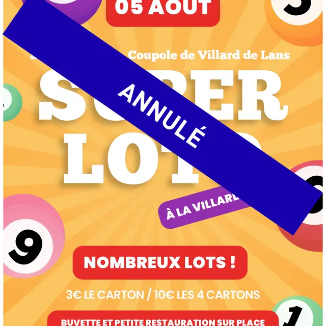 Soirée super loto_Villard-de-Lans