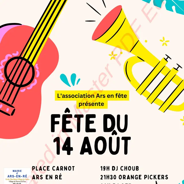 Fête du 14 août_Ars-en-Ré