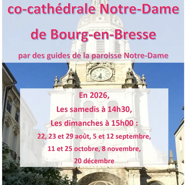 Visites guidées co-cathédrale Notre-Dame de Bourg-en-Bresse_Bourg-en-Bresse