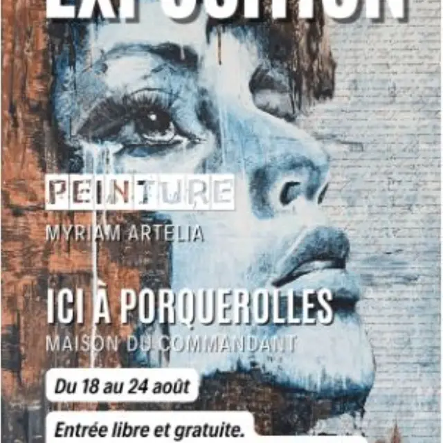 Exposition  à la Maison du Commandant - Ici à Porquerolles_Hyères