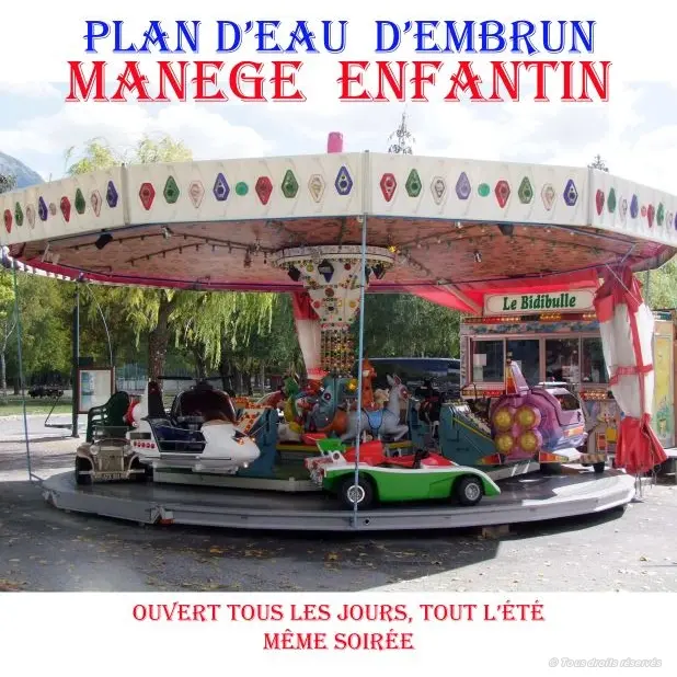 Manège enfantin Le BIDIBULLE